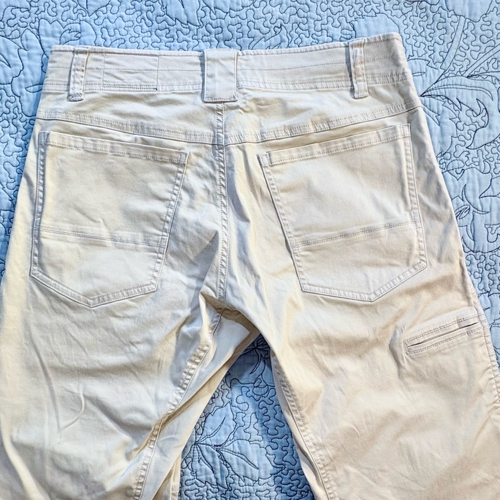 ♨️KÜHL The Slackr Pants Tan Performance Outdoor Mens 31x30💛 - Picture 6 of 14